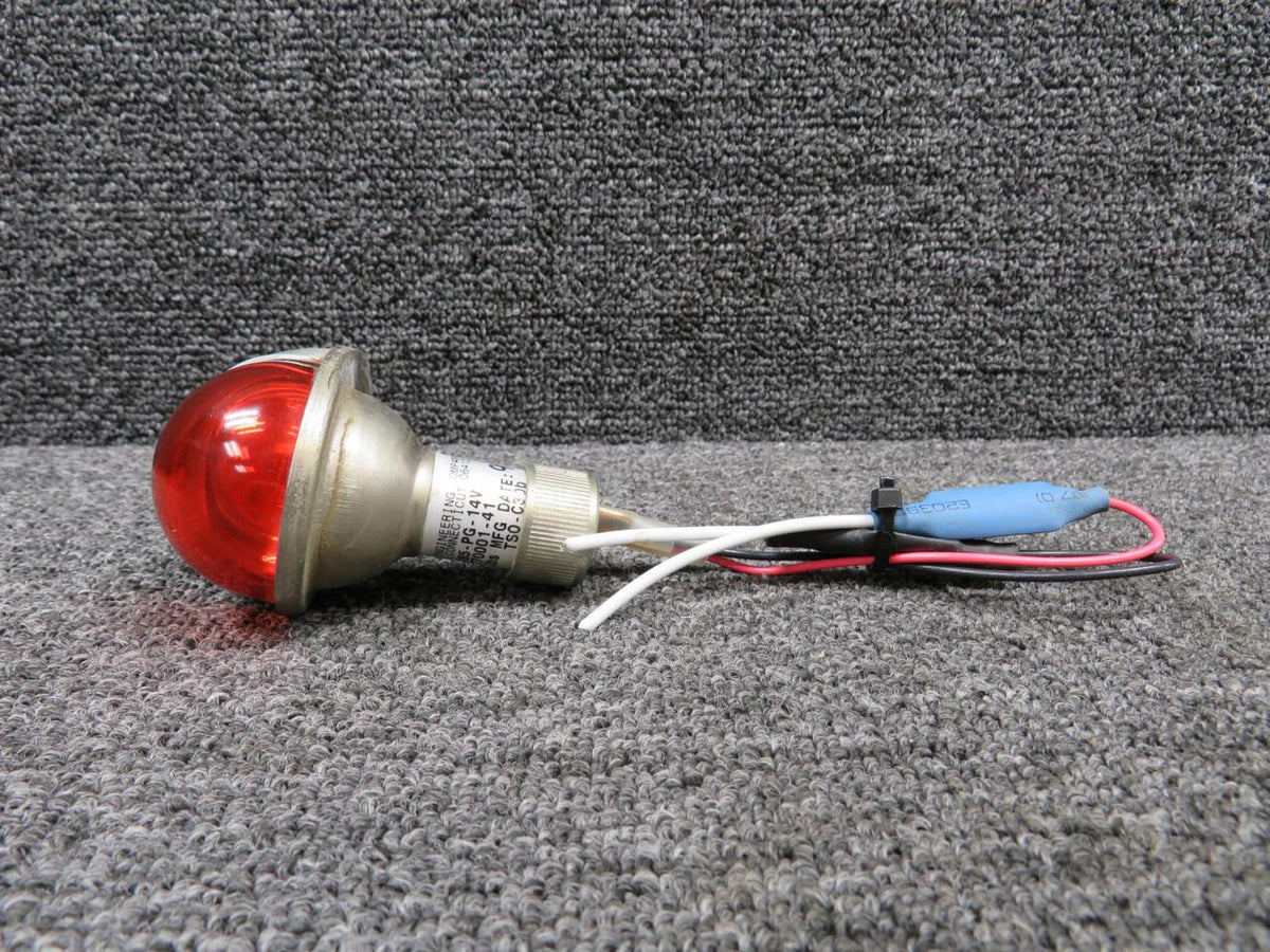Whelen 01-0770001-41 Whelen W1285-PG-14V Navigation Light with Red Lens (Rev. M, 14V)