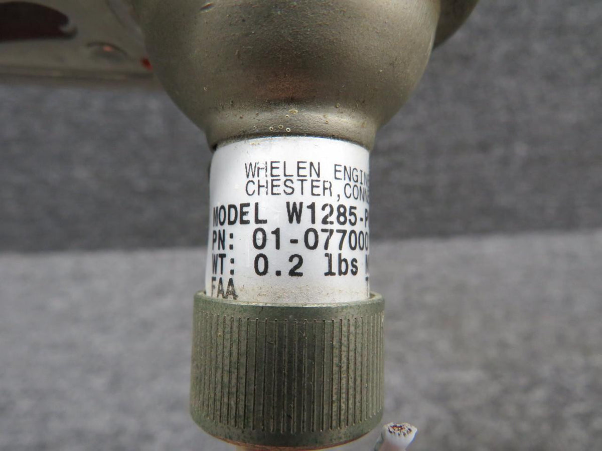 Whelen 01-0770001-41 Whelen W1285-PG-14V Navigation Light with Red Lens (Rev. M, 14V)