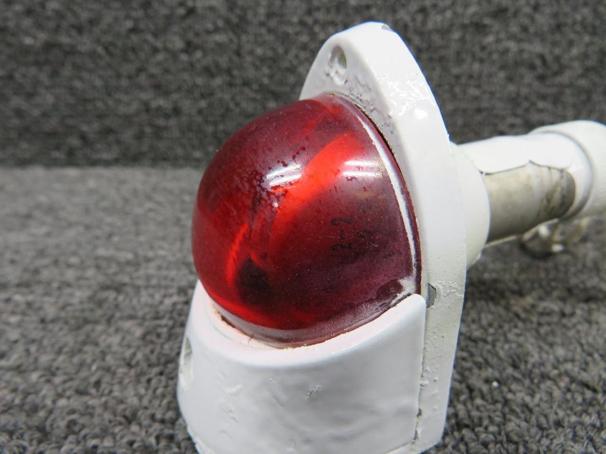 Beechcraft Parts 50-361103-5 Beechcraft B90 Navigation Light Assy with Red Lens LH (Damaged Base)