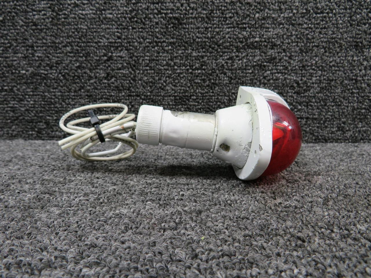 Beechcraft Parts 50-361103-5 Beechcraft B90 Navigation Light Assy with Red Lens LH (Damaged Base)