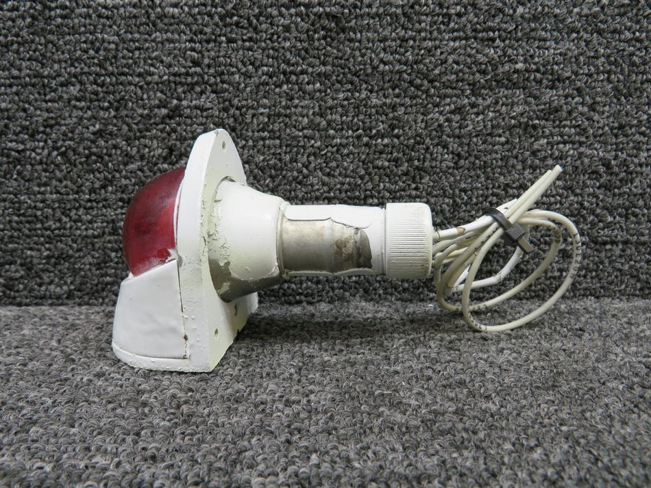 Beechcraft Parts 50-361103-5 Beechcraft B90 Navigation Light Assy with Red Lens LH (Damaged Base)