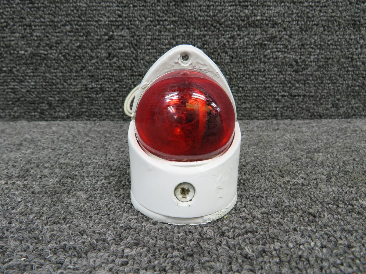 Beechcraft Parts 50-361103-5 Beechcraft B90 Navigation Light Assy with Red Lens LH (Damaged Base)