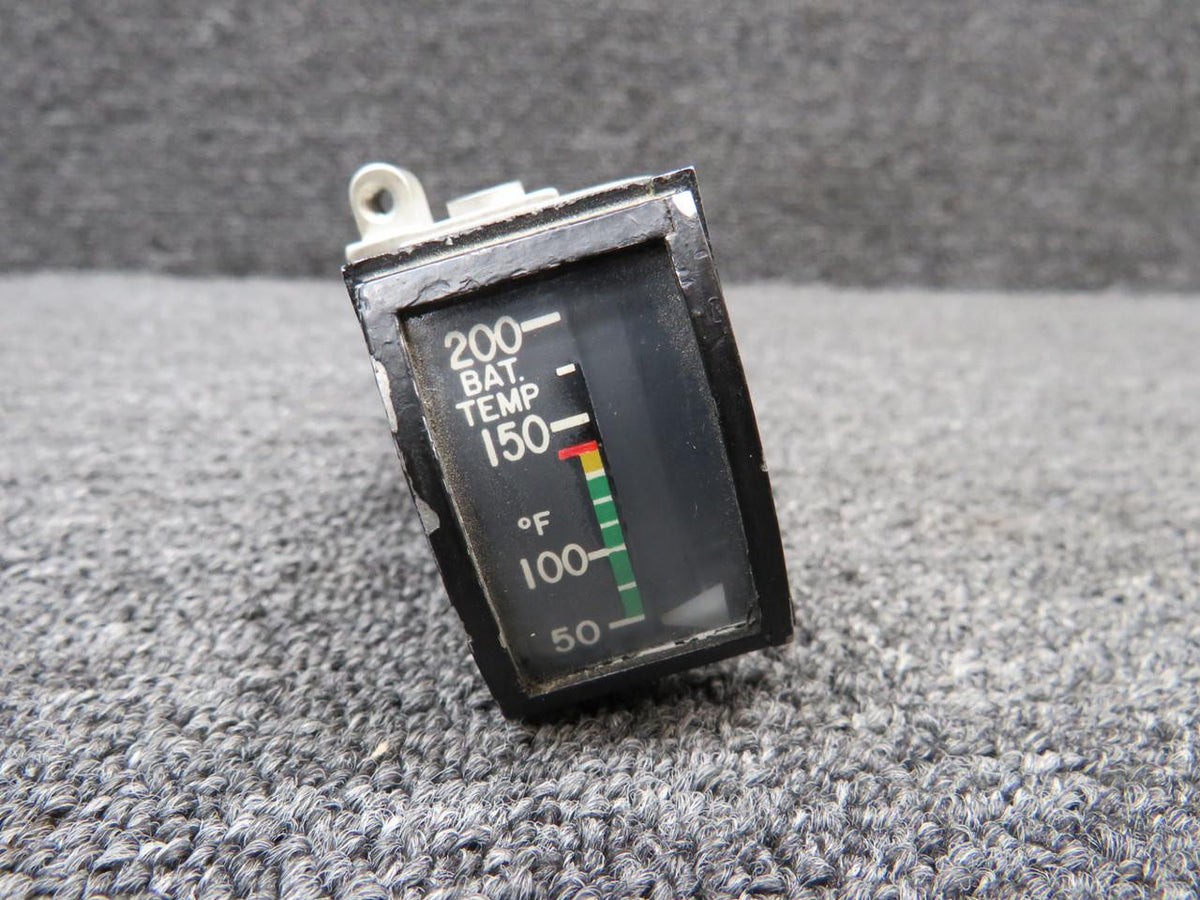 aircraft instruments 51-1226-1V Aircraft Instruments Single Battery Temperature Indicator (27.5V)