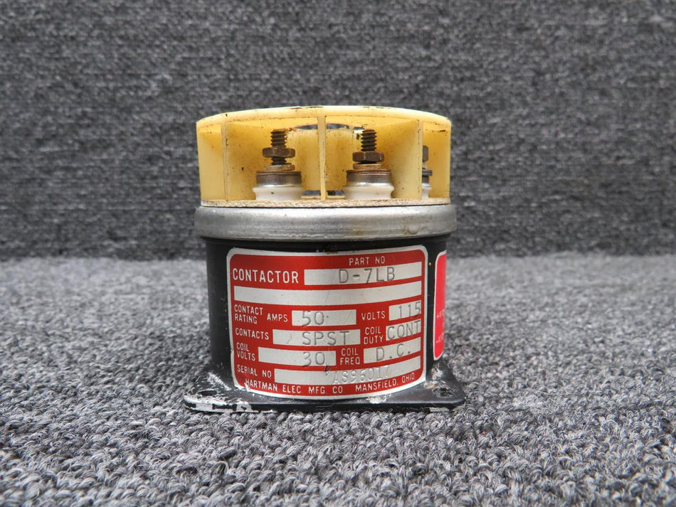 Hartman D-7LB Hartman Contactor Relay Unit (Volts: 115, Amps: 50)