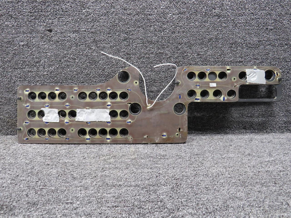 Beechcraft Parts 50-324295-629 Beechcraft King Air B90 Instrument Subpanel Placard LH, Lighted