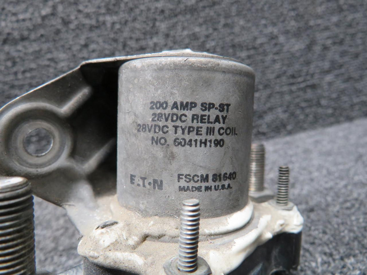Eaton 6041H190 Eaton Solenoid Relay 28V, 200Amp