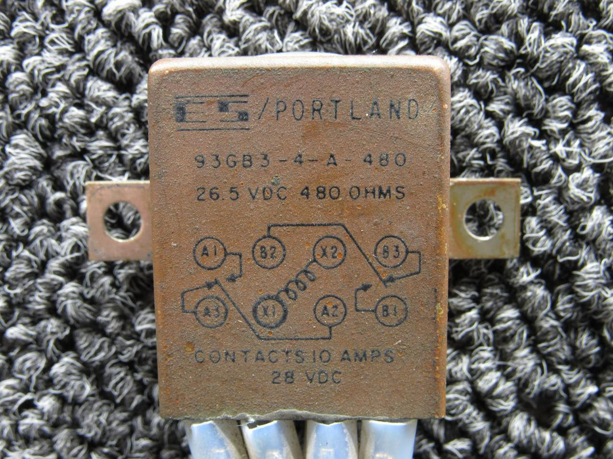 ES Portland 93GB3-4-A-480 ES Portland Relay (28V, 10A)