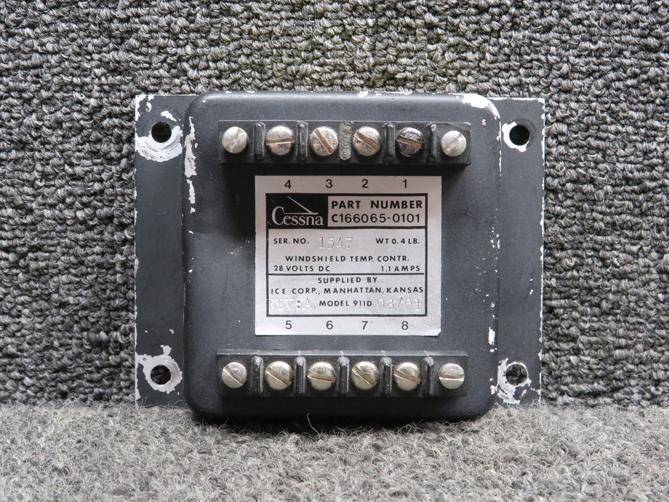 C166065-0101 Cessna P210N Windshield Temperature Control (Volts: 28)
