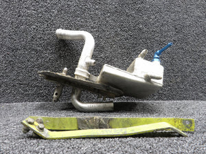 5555000-70¸ 5555011-25 Cessna Engine Overboard Fuel Drain Canister w/Brackets