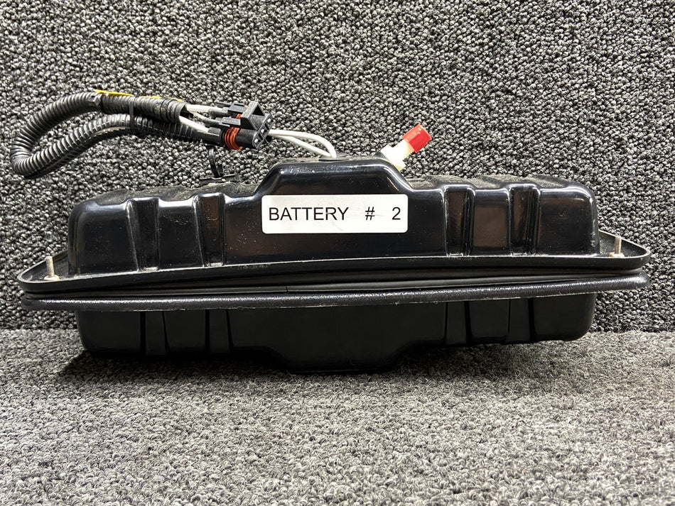 50979-001 (Use: 18615-001) Cirrus SR22T Secondary Avionics Battery w Enclosure