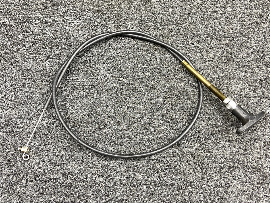 18456-001 Cirrus SR22T Parking Brake Control Cable Assembly (Length: 44.25”)