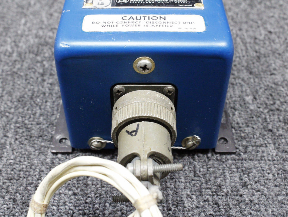 50284-001 Lear Siegler Static Feeder Fault Protection Panel with Connector (28V)