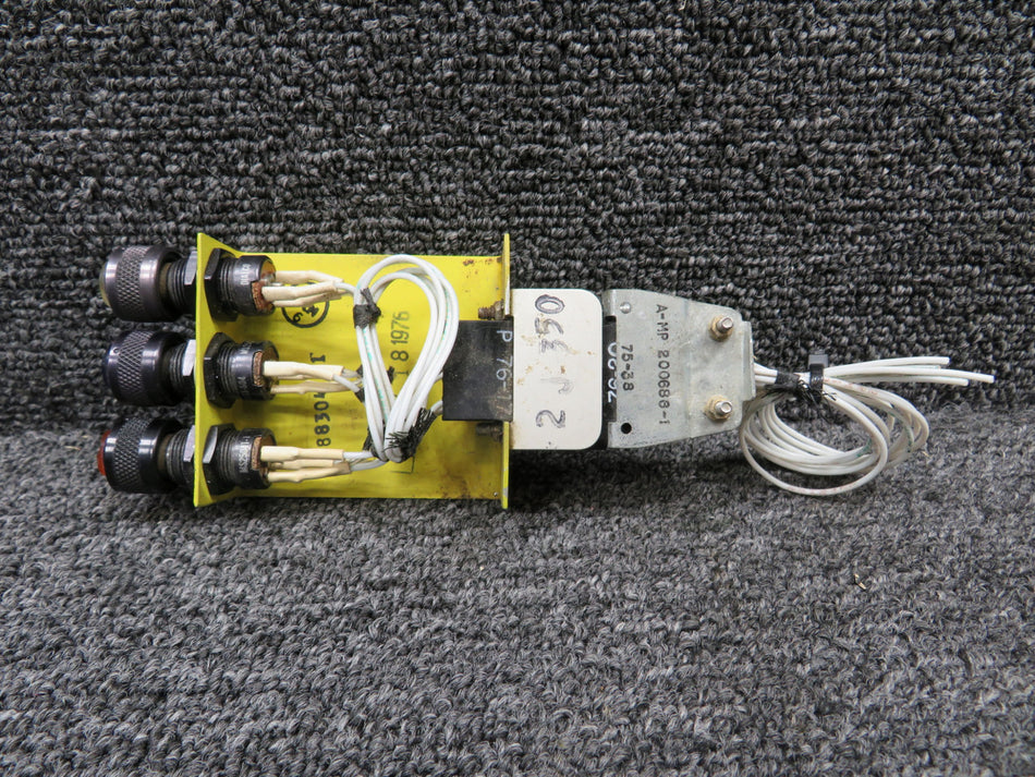 2488304-10 LearJet Indicator Light Panel Assembly