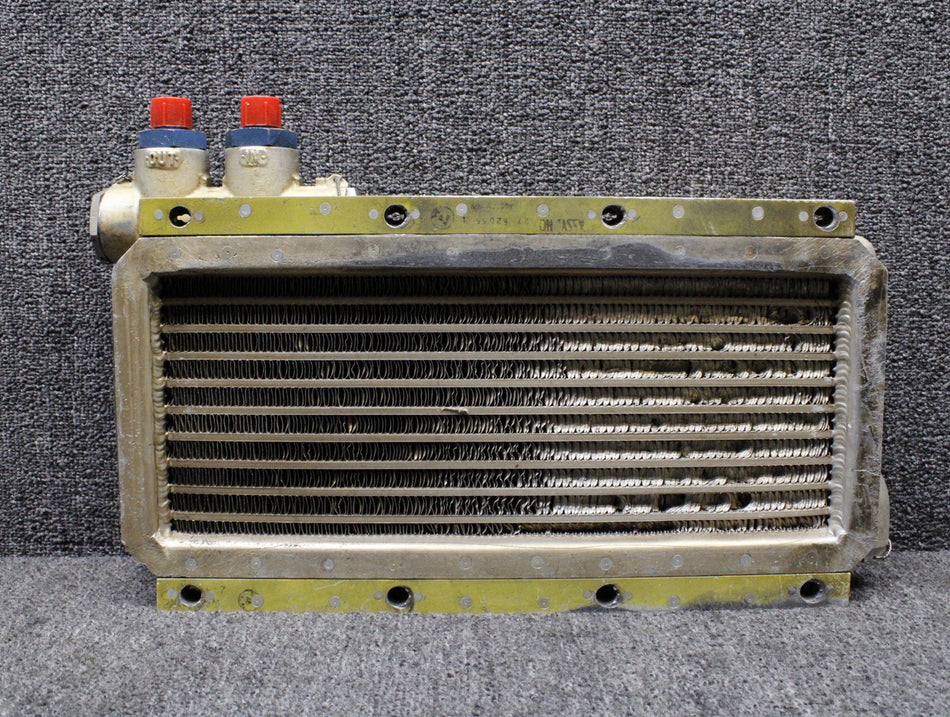 8537831 Garrett TPE331 Harrison AP09AN13-06 Oil Cooler (Damaged Fins)
