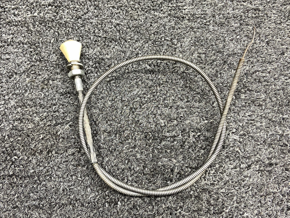 35-380051-11 Beechcraft S35 Parking Brake Control Cable Assembly