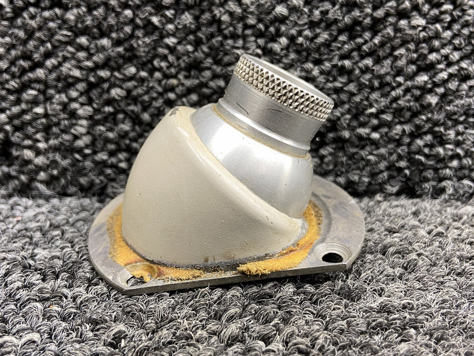 B2155-501 Beechcraft S35 Overhead Curved Fresh Air Outlet Valve Assembly