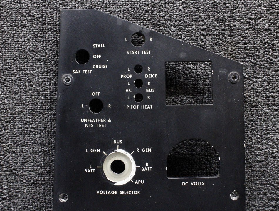 27-19032-37 Swearingen SA-226T CPC Electroluminescent Switch Panel Cover
