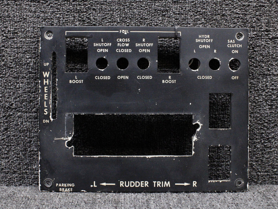 27-19030-1 Swearingen SA-226T CPC Electroluminescent Switch Panel Cover