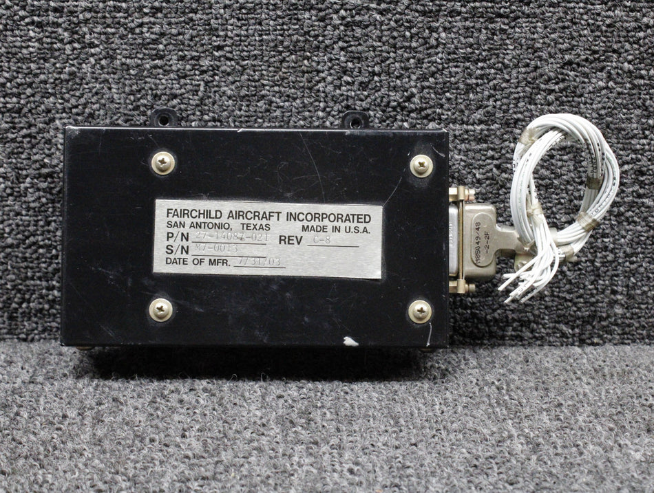 27-14087-021 Swearingen SA-226T Cockpit Voice Recorder