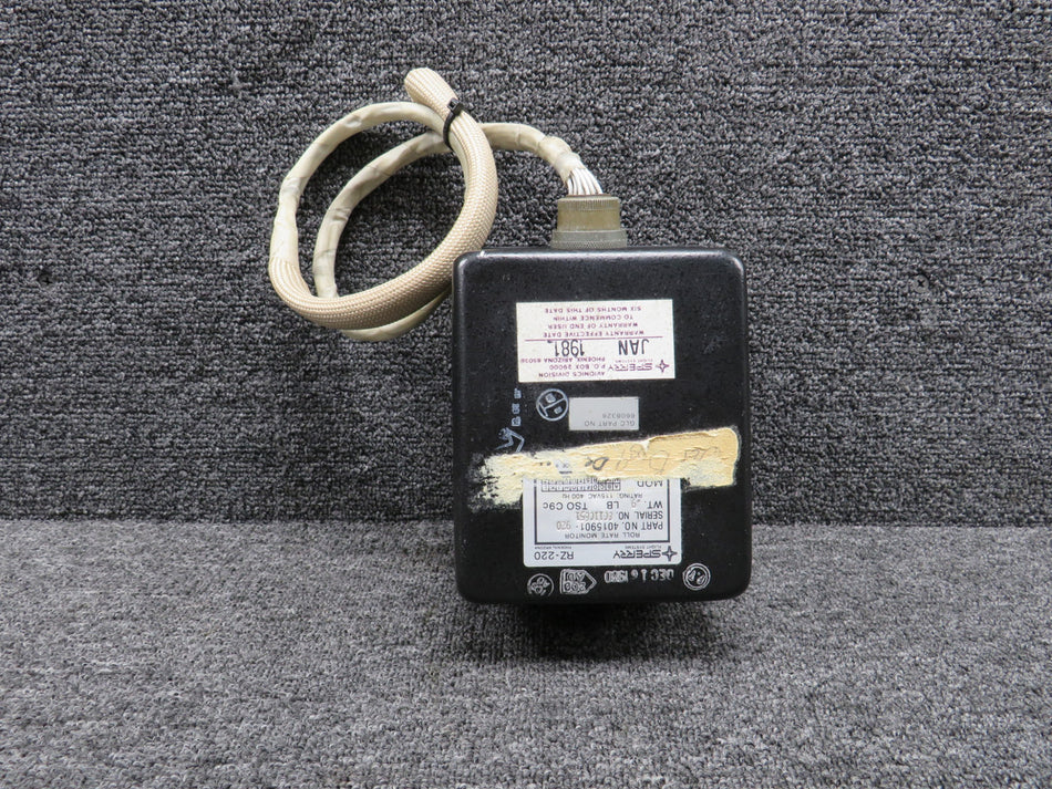 4015901-920 Sperry RZ-220 Roll Rate Monitor Assembly