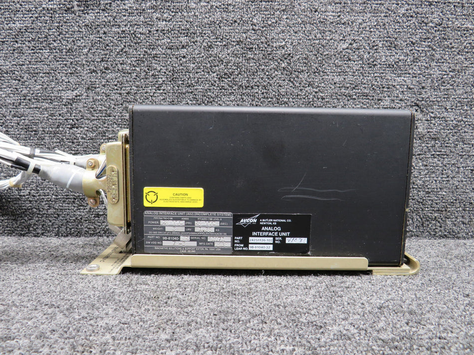 9B-81040-32 (Alt: 24251136-102) Innovative Solutions Analog Interface Unit