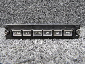 622-4449-054 Collins Avionics FGP-81A Flight Guidance Panel with Modification