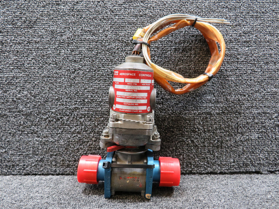 AV24B1119B (Alt: 6600355-2) ITT Aerospace Fuel Shut Off Ball Valve Assembly