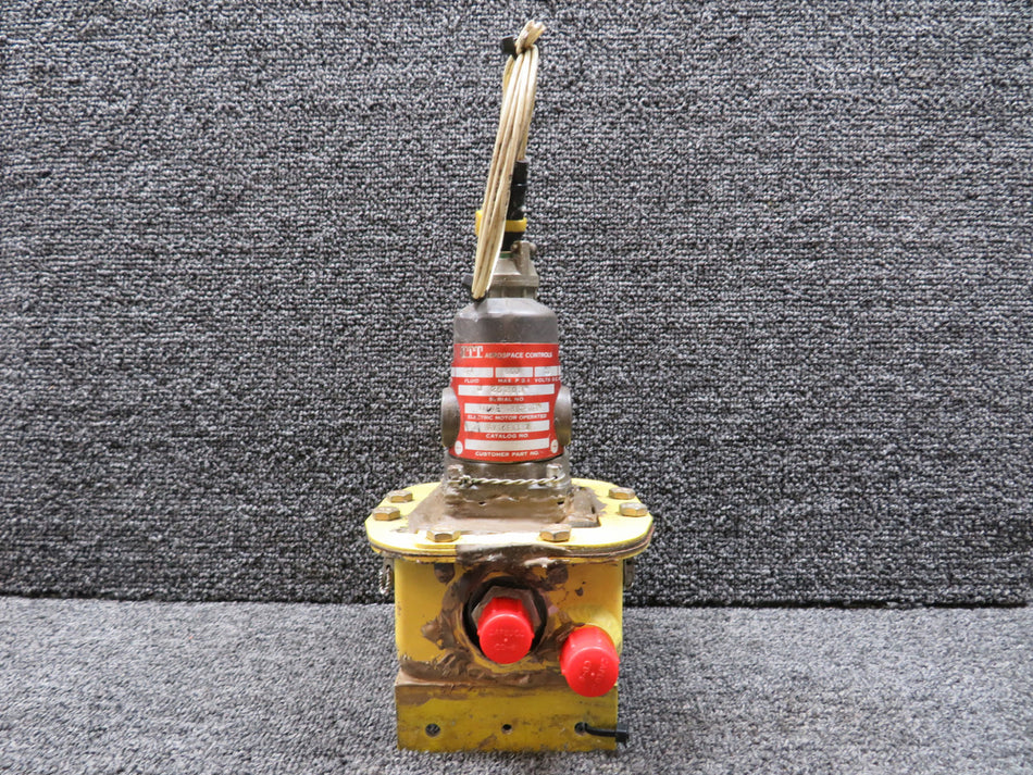 AV16E1182, 2616050-7 ITT Fuel Shutoff Valve with LH Enclosure Box Assembly
