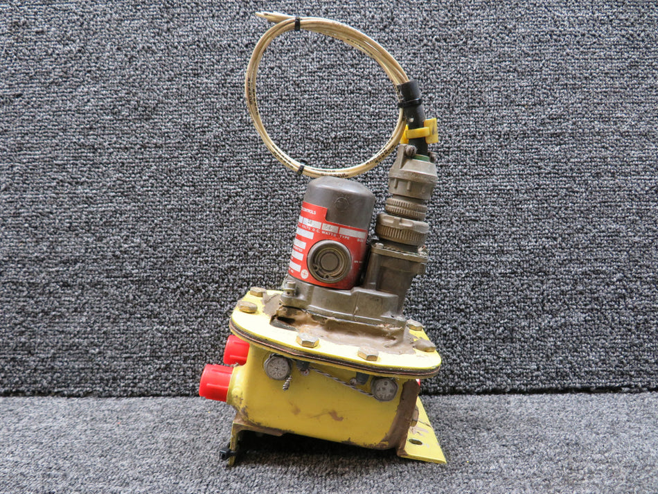 AV16E1182, 2616050-7 ITT Fuel Shutoff Valve with LH Enclosure Box Assembly