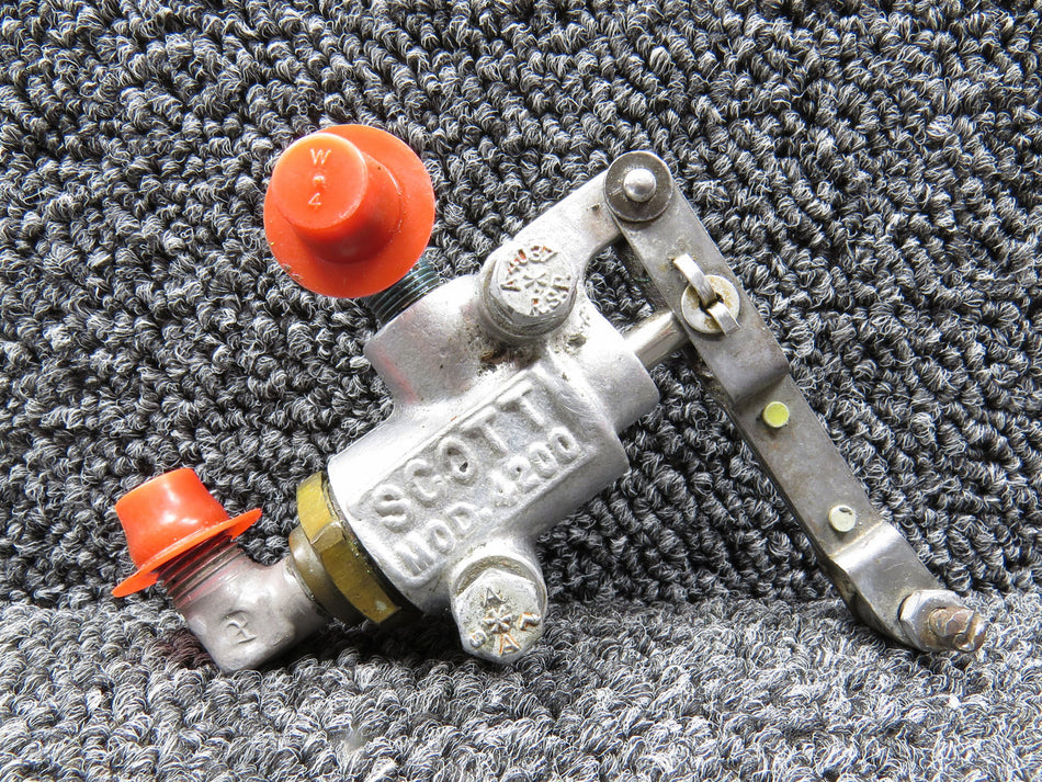 35-815018 Scott Model 4200 Parking Brake Valve Assembly