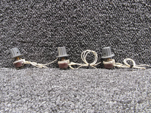 0116 Ohmite Model E Rheostat Assembly with Knob Set of 3 (350 Ohms, .19 Amps)