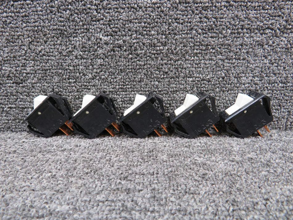 S2160-1 Carling Rocker Switch Set of 5 (New Old Stock)