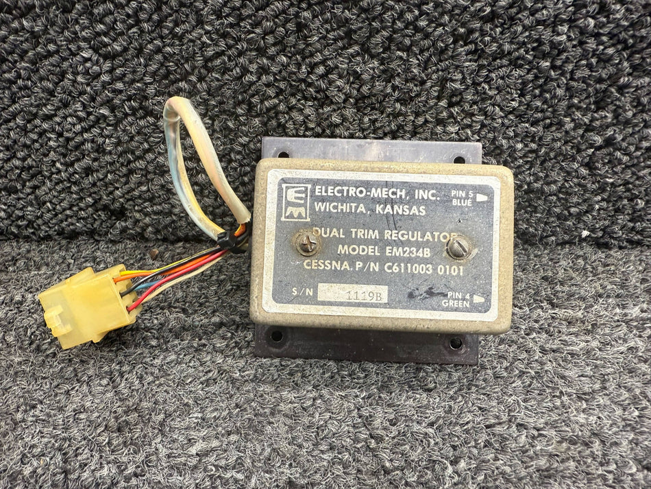 C611003-0101 Electro-Mech EM234B Dual Trim Regulator (Core)