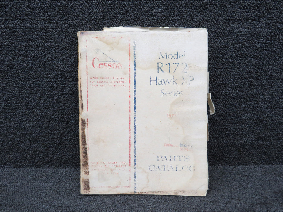 Cessna R172 Hawk XP Series Parts Catalog