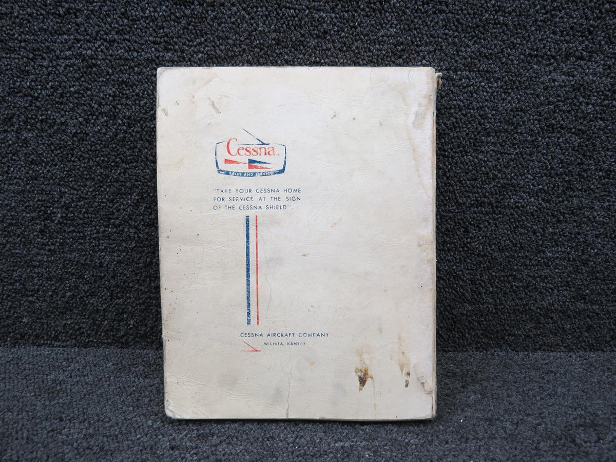 Cessna Aircraft Parts P494-12 Cessna 172 Skyhawk Parts Catalog (1963-1974)