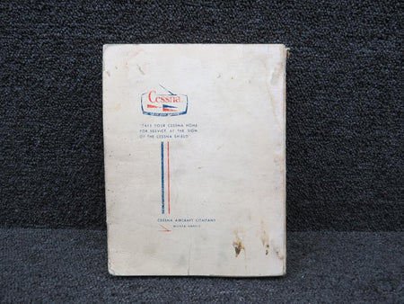 Cessna Aircraft Parts P494-12 Cessna 172 Skyhawk Parts Catalog (1963-1974)