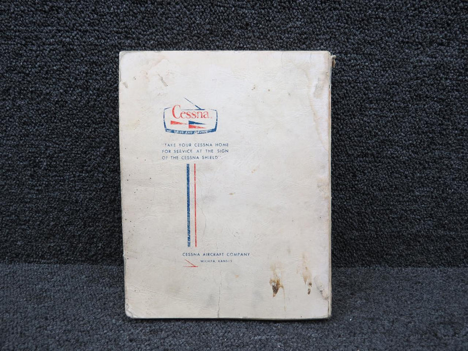 Cessna Aircraft Parts P494-12 Cessna 172 Skyhawk Parts Catalog (1963-1974)