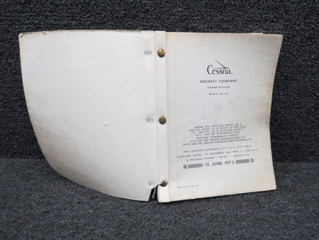Cessna Aircraft Parts P494-12 Cessna 172 Skyhawk Parts Catalog (1963-1974)