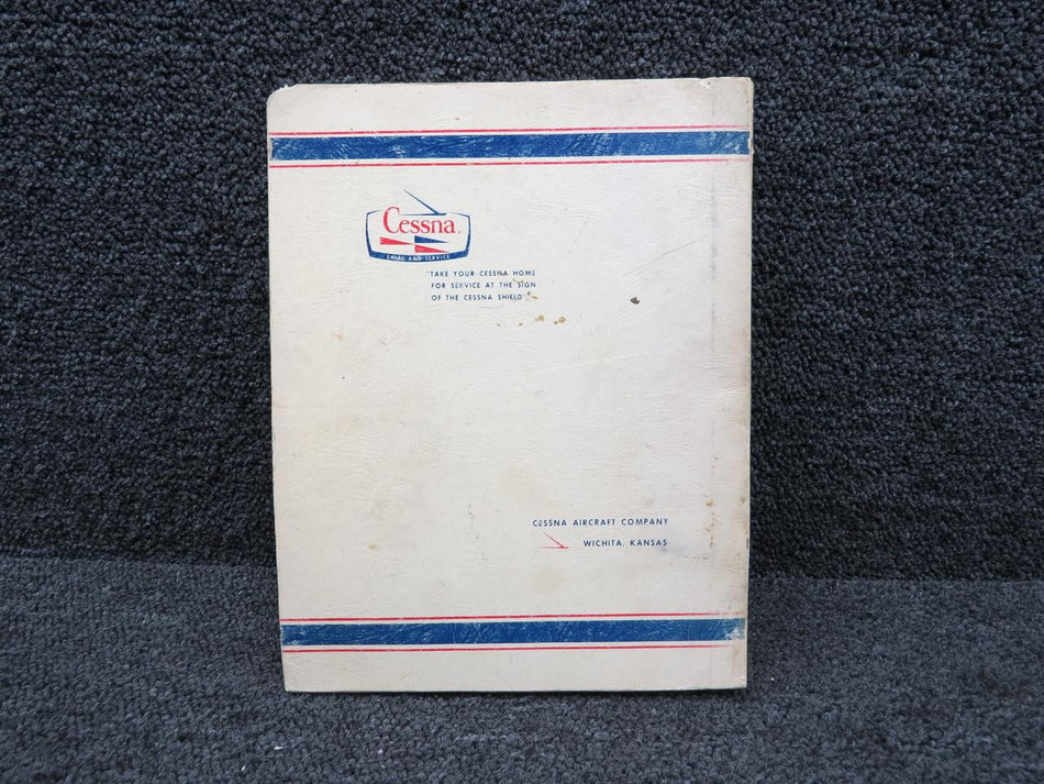 Cessna Aircraft Parts P321-12 Cessna 180 & 185 Skywagon Series Parts Catalog (1963-1966)