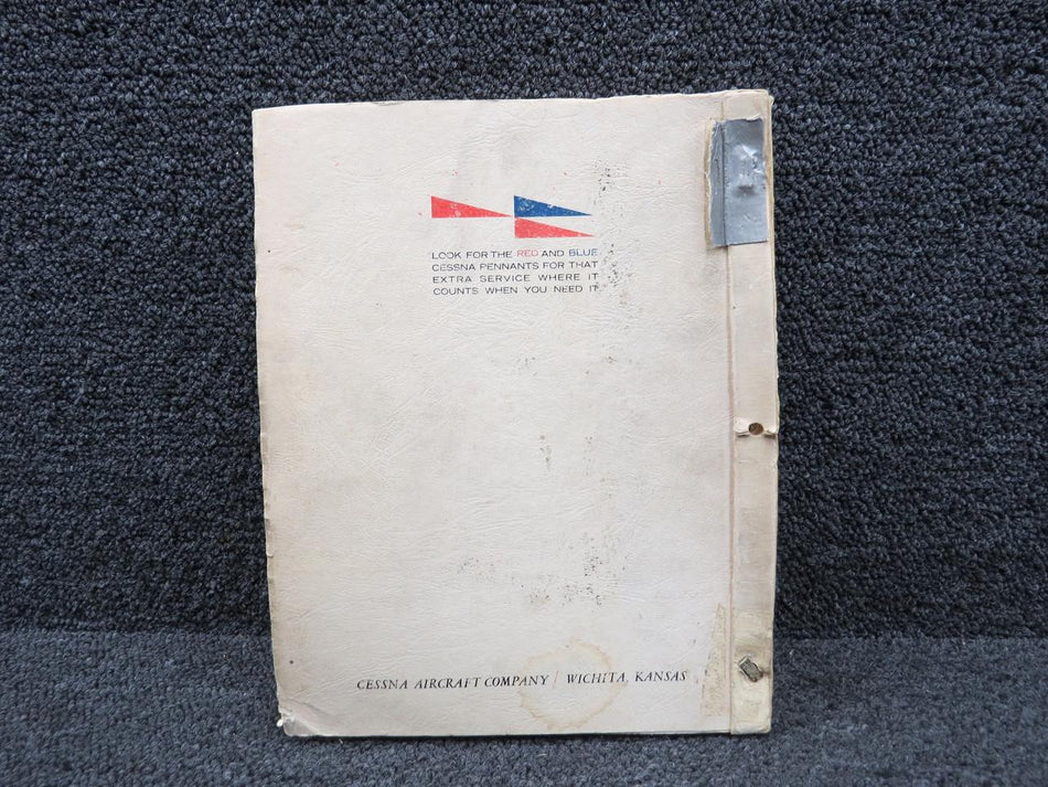 Cessna Aircraft Parts P289-12 Cessna 310 Parts Catalog (1964)