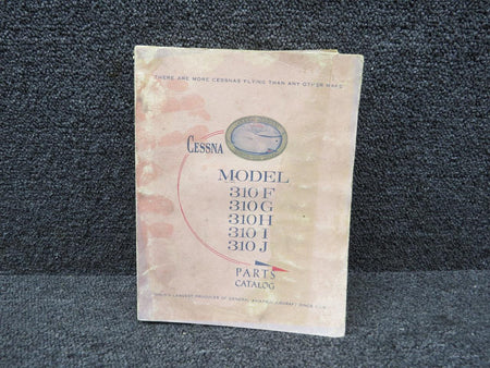 Cessna Aircraft Parts P310-12 Cessna 310 Series Parts Catalog (1965)