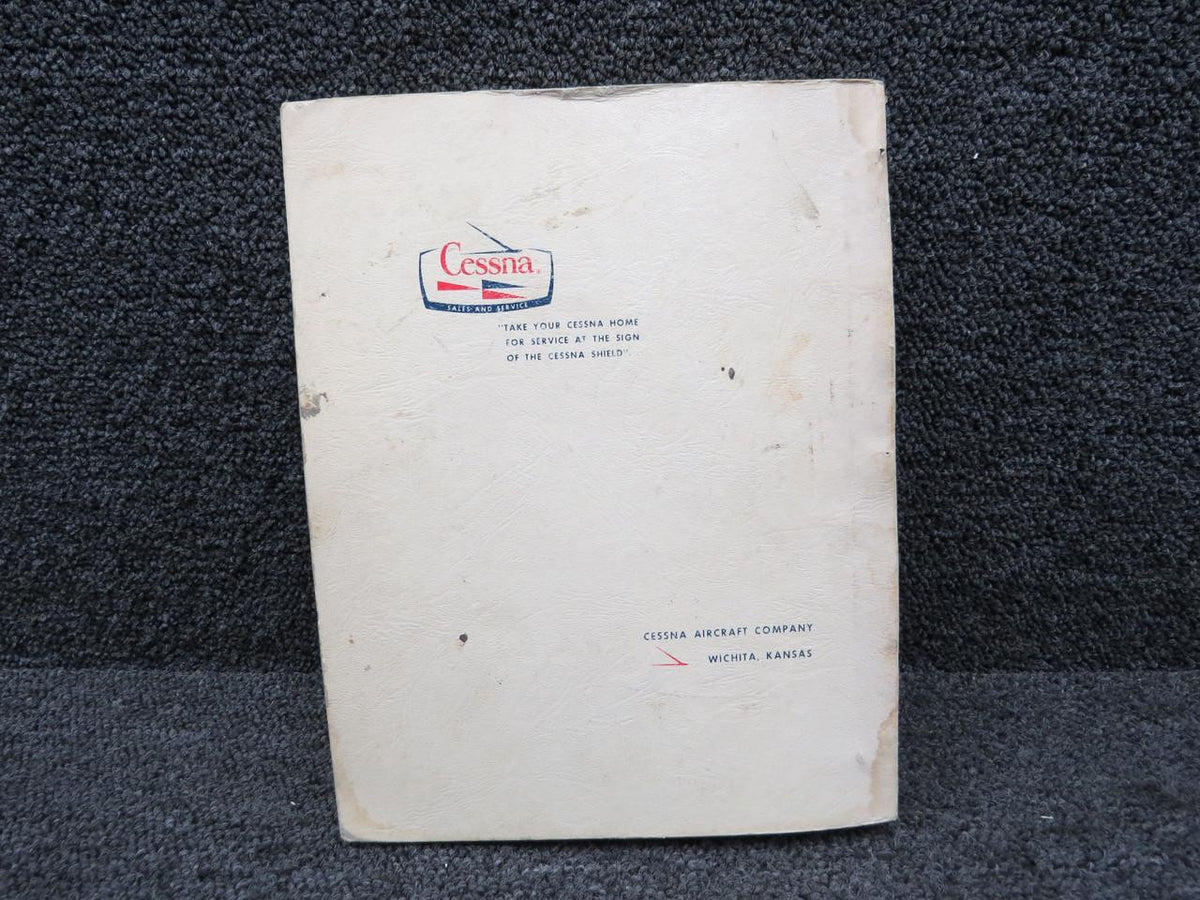 Cessna Aircraft Parts P310-12 Cessna 310 Series Parts Catalog (1965)