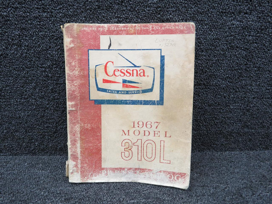 Cessna Aircraft Parts P342-12 Cessna 310L Parts Catalog (1967)