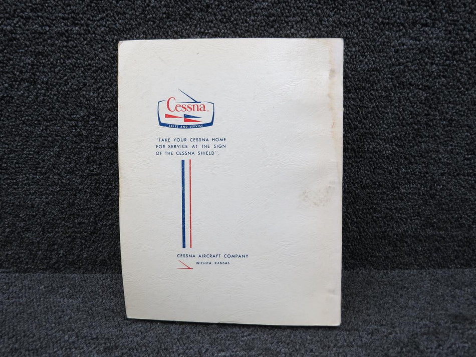 Cessna Aircraft Parts P488C1-12 Cessna 337 Skymaster Parts Catalog (1973)