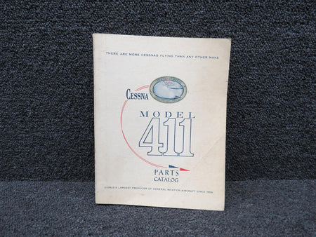 Cessna Aircraft Parts P311-12 Cessna 411 Parts Catalog (1965)