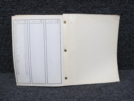 Cessna Aircraft Parts P311-12 Cessna 411 Parts Catalog (1965)