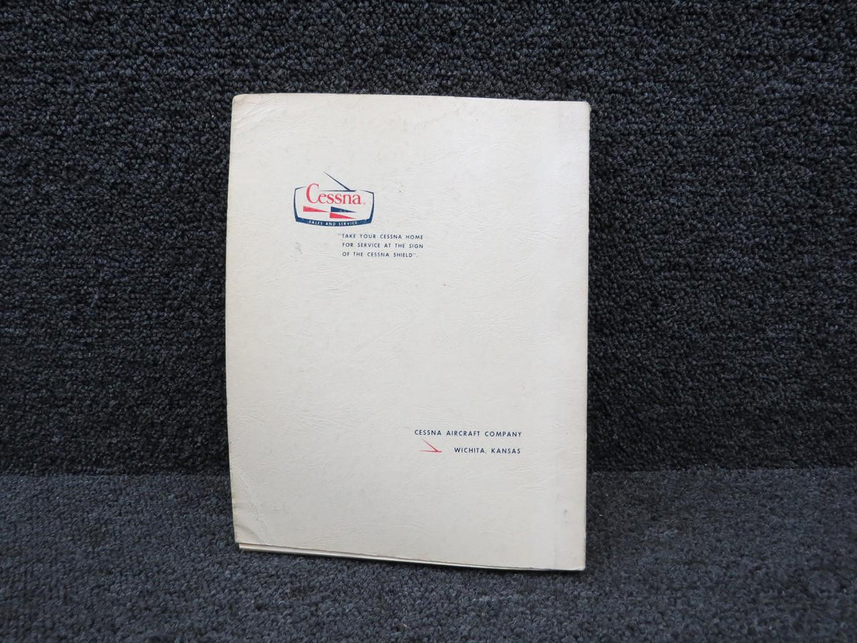 Cessna Aircraft Parts P311-12 Cessna 411 Parts Catalog (1965)