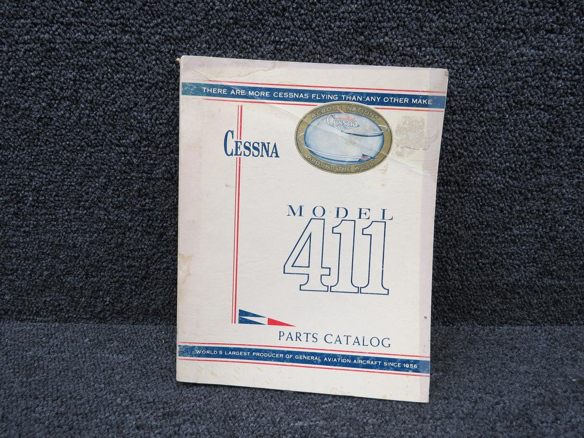 Cessna Aircraft Parts P331-12 Cessna 411 Parts Catalog (1966)