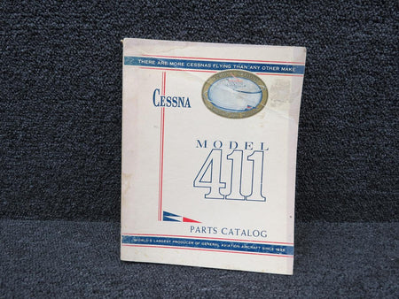 Cessna Aircraft Parts P331-12 Cessna 411 Parts Catalog (1966)