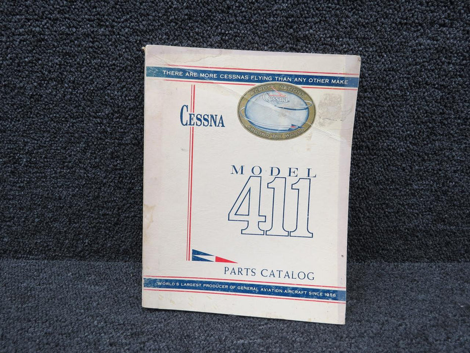 Cessna Aircraft Parts P331-12 Cessna 411 Parts Catalog (1966)